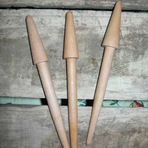 Wooden Dibber - cone